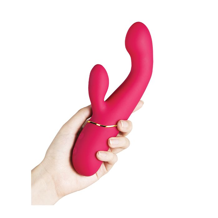 Elda G Spot Vibrator & Rubbing Clit Stimulator - Pink