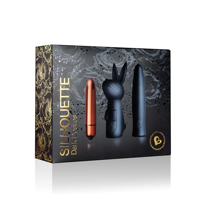 Rocks Off Silhouette Dark Desires Kit - Copper/Black