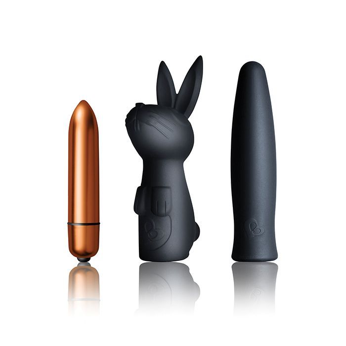 Rocks Off Silhouette Dark Desires Kit - Copper/Black