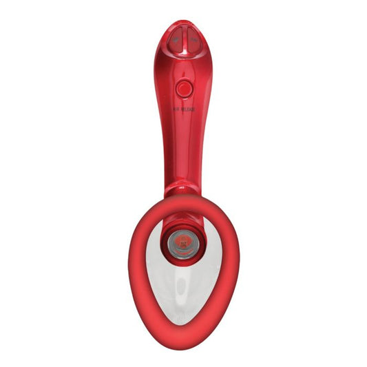 Bloom Intimate Body Automatic Vibrating Rechargeable Pump Limited Edition - Red