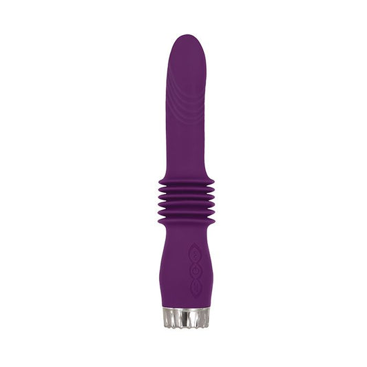 Adam & Eve Deep Love Thrusting Wand - Purple