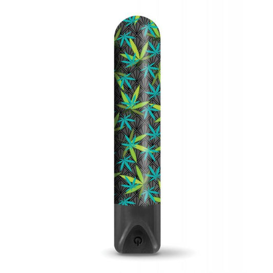 Buzzed 3.5" Rechargeable Bullet - Canna Queen Black