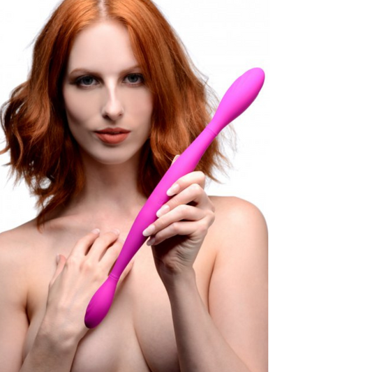 Double Thump 7x Rechargeable Silicone Double Dildo