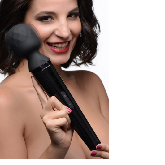 Diamond Head 24X Rechargeable Silicone Wand Massager
