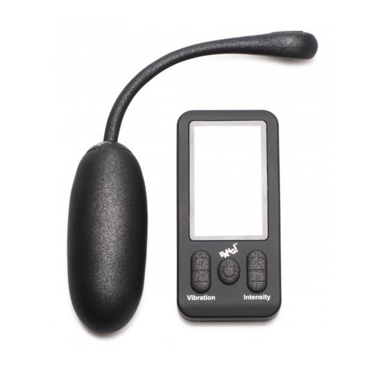 25X Platinum Series Plush Egg with Digital Remote Control