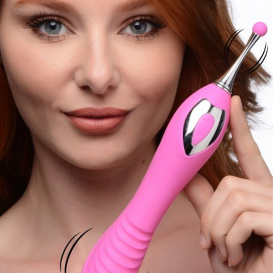 Power Zinger Dual-Ended Silicone Vibrator